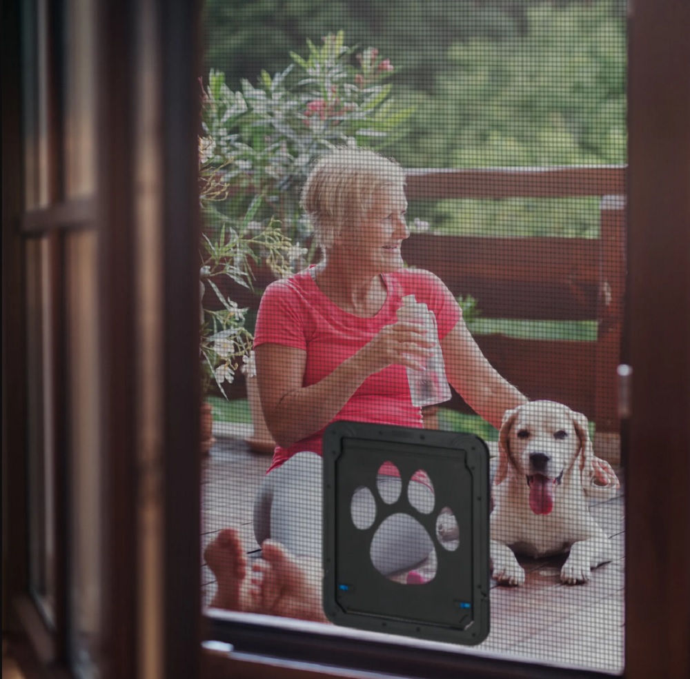 Dvierka pre psov a mačky – uzamykateľné dvierka do dverí